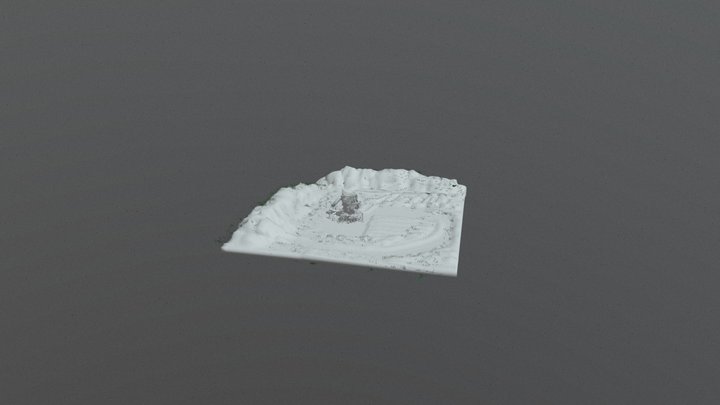 Stylized Island 3D Model