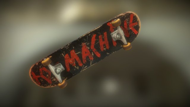 Skateboard Agisoft Photoscan 3D Model