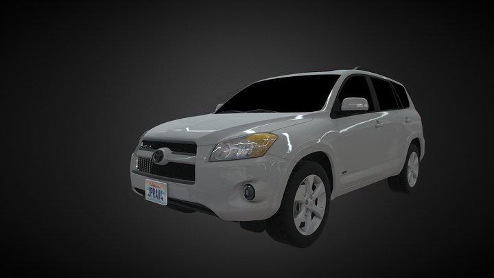 2010 Rav4 Limited Edition 3D Model