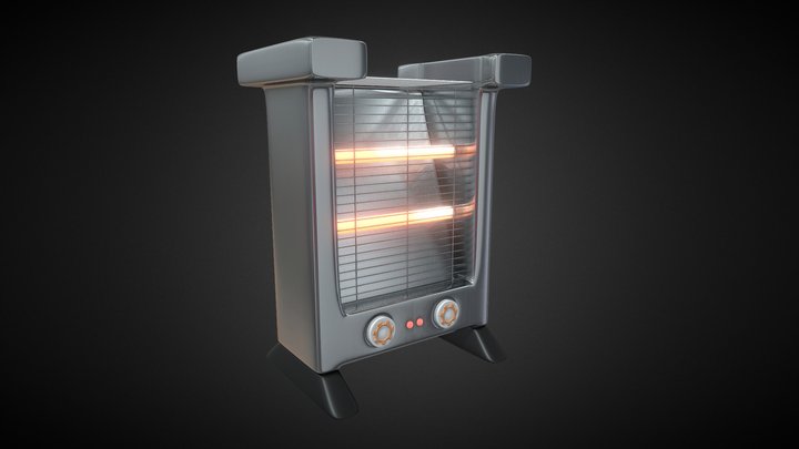 Space Heater | Room Heater Free 3D Model