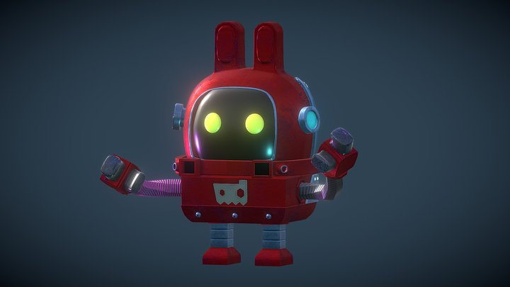 ROBO bunny 3D Model