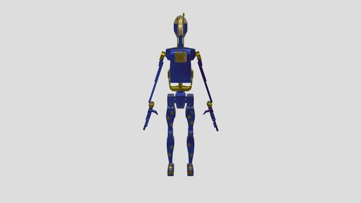 Star Wars Droid Roque Bru Navarro 3D Model