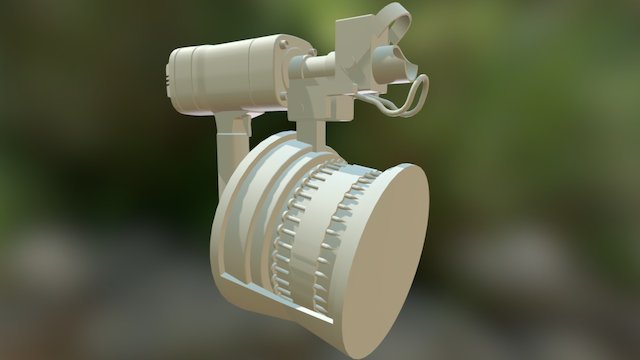 TF2 Nail Gun 3D Model