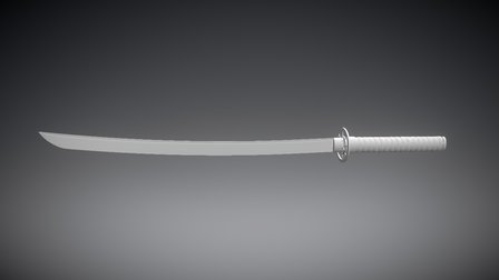 Katana Sword - WIP 3D Model