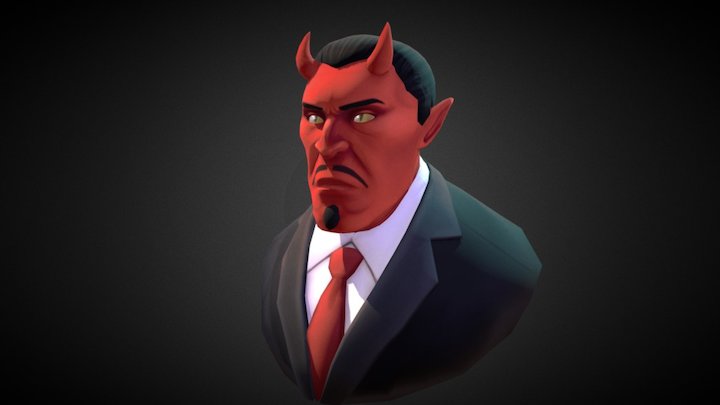 TF2 Devil 3D Model