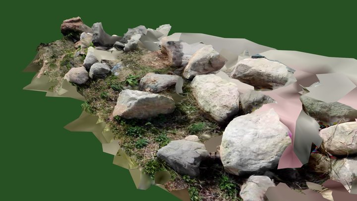 Couple of rocks 3D Model