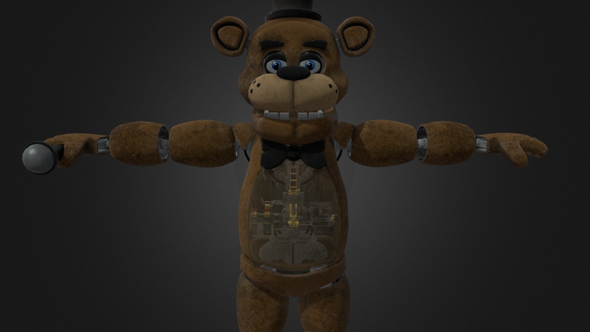 Parts & Service Freddy | Help Wanted - 3D model by juztandy ...