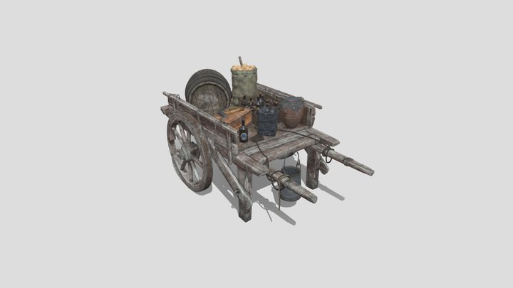 Wagon Sk 3D Model