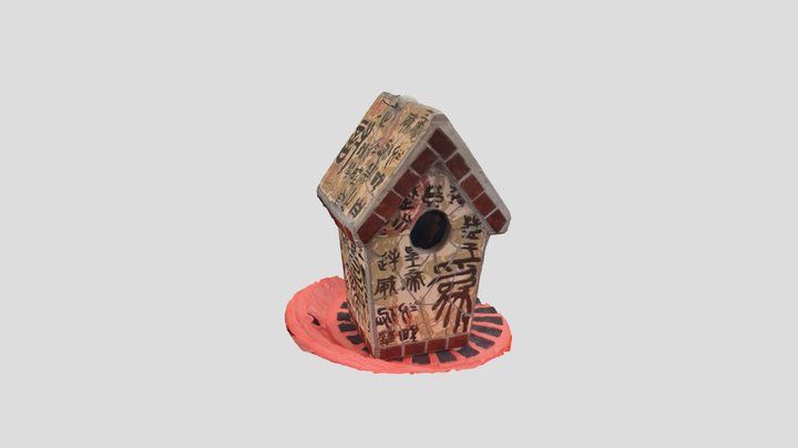 First run at birdhouse 3D Model