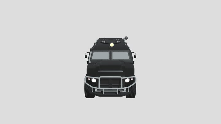 GAZ «TIGR» (Free) 3D Model