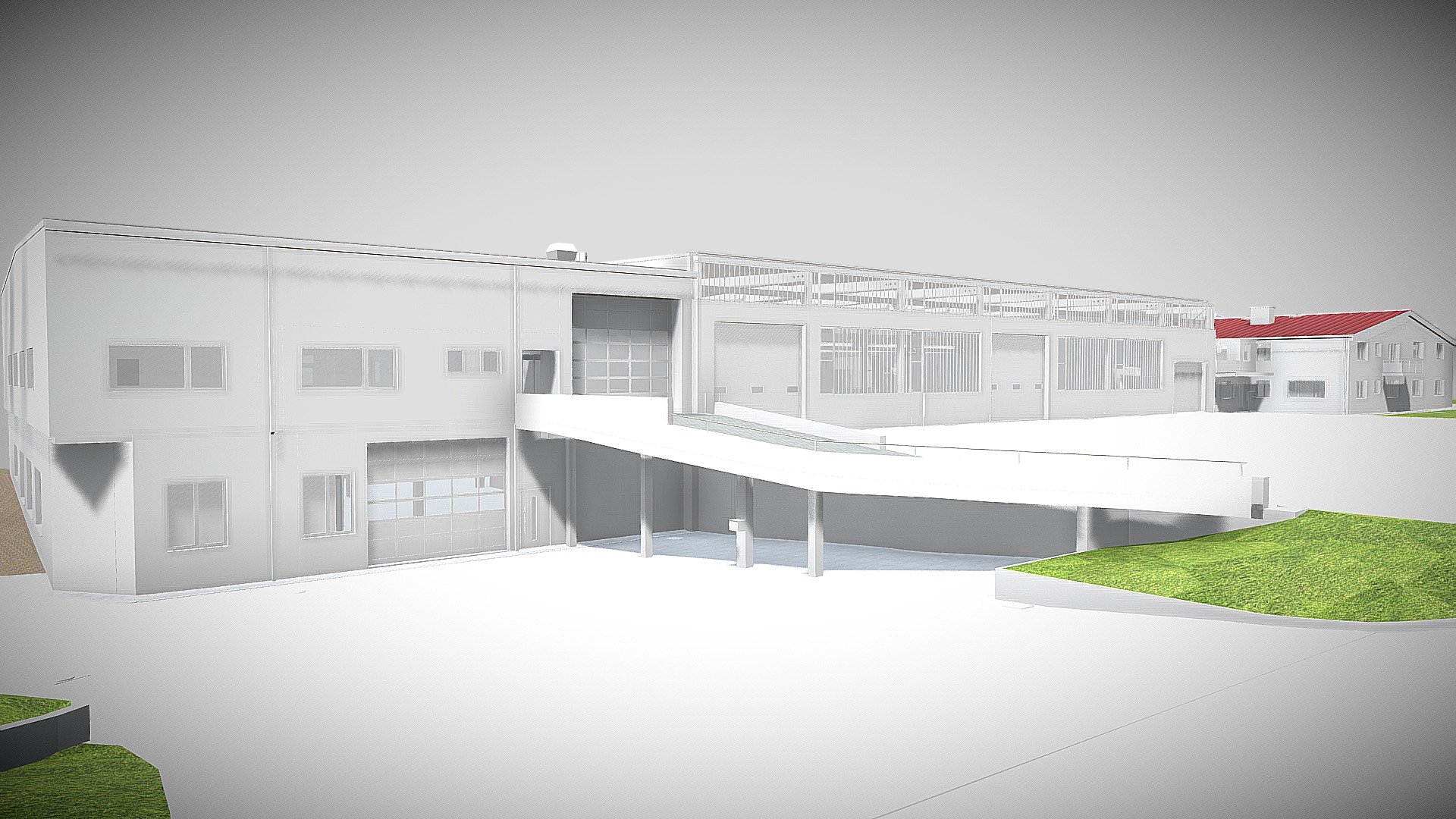 Marthalen ZH, Gewerbeareal — Sketchfab embed 3D viewer