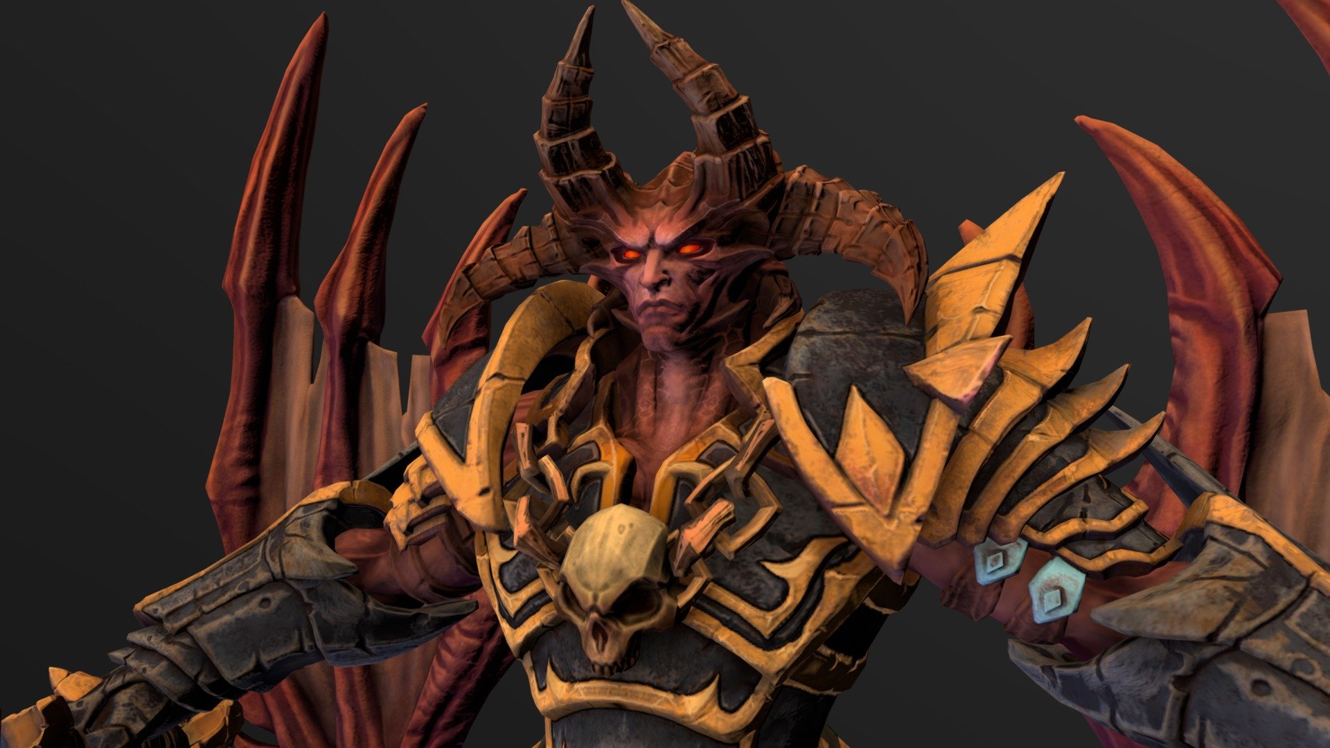 Abraxis - Darksiders 3 - Rigged - Download Free 3D model by wrimpr ...