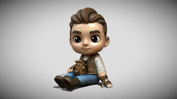 Rusty Boy 3D Model