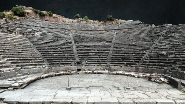Ancient Theater of Delphi | GREECE 3D Model