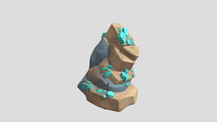 Veta de Diamante 3D Model