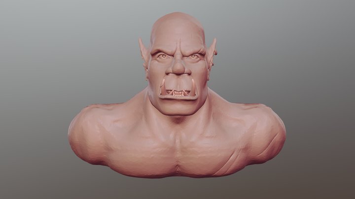 Odger the orc 3D Model