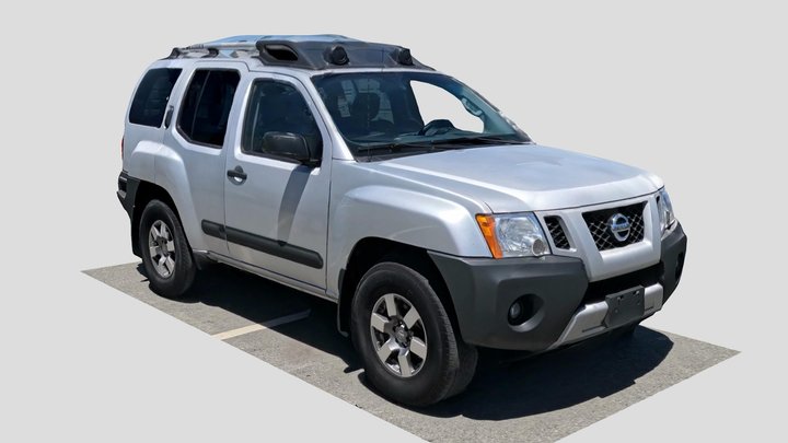 Photoscanned Nissan Xterra 3D Model