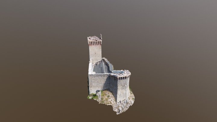 Rocca di Arquata del Tronto 3D Model