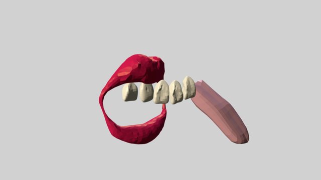 Mouth 3D Model