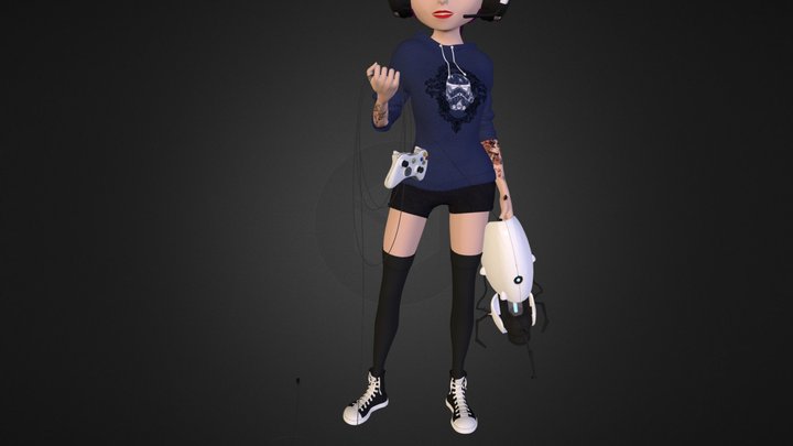 Perso Game_WIP 3D Model