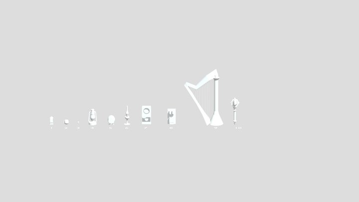 ten_object_homework2 3D Model