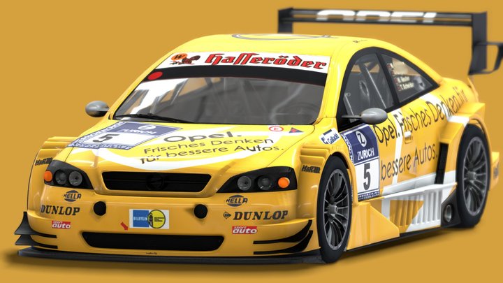 2003 Opel Astra V8 Coupe DTM – Free 3D Model STL