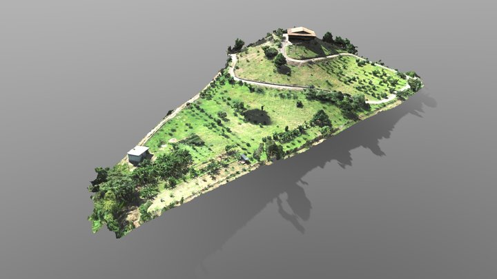Hacienda Santa Rita 3D Model