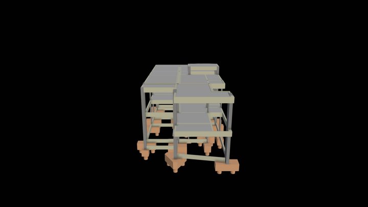 3D Estrutura Eduardo 3D Model