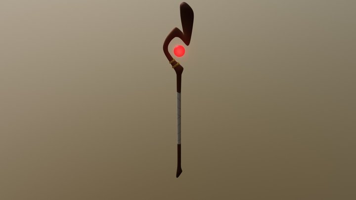 Megumin's Staff 3D Model