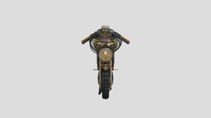 Victorian-monobike 3D Model