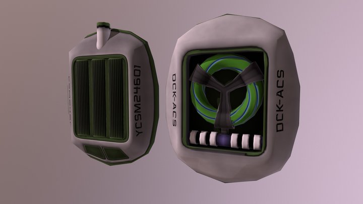 DCK widgets 3D Model