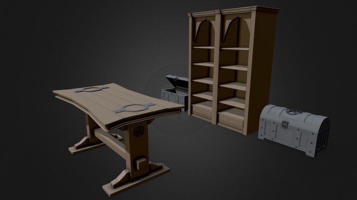 Ritual Room - SGD 114 Furniture 3D Model