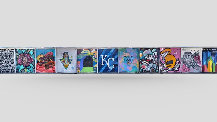 Day 88: Kansas City Mural – Modèle 3D gratuit STL
