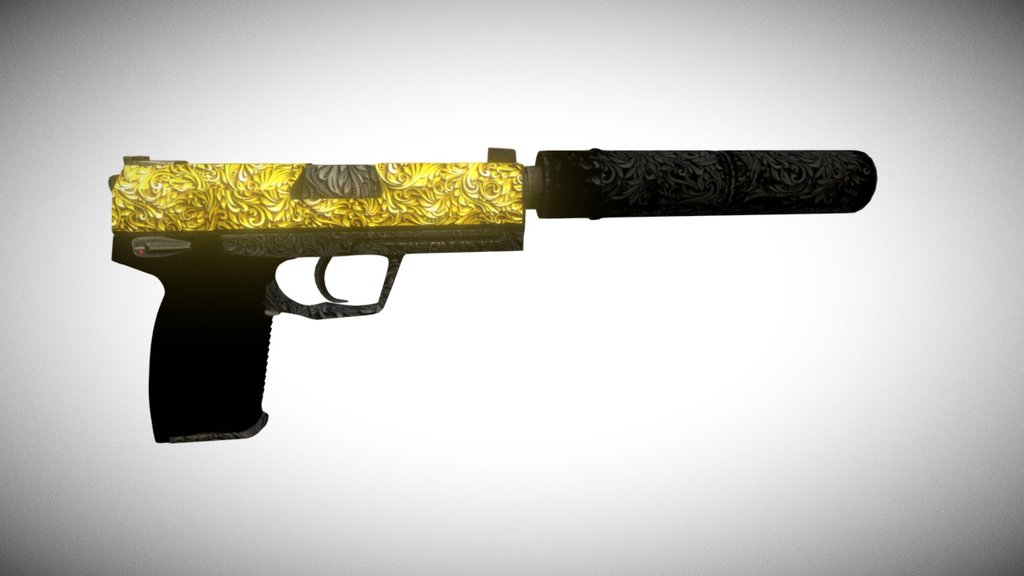 Usp-s Majesty - 3D model by Tom Powis (@tmpowis) [4527b97] - Sketchfab