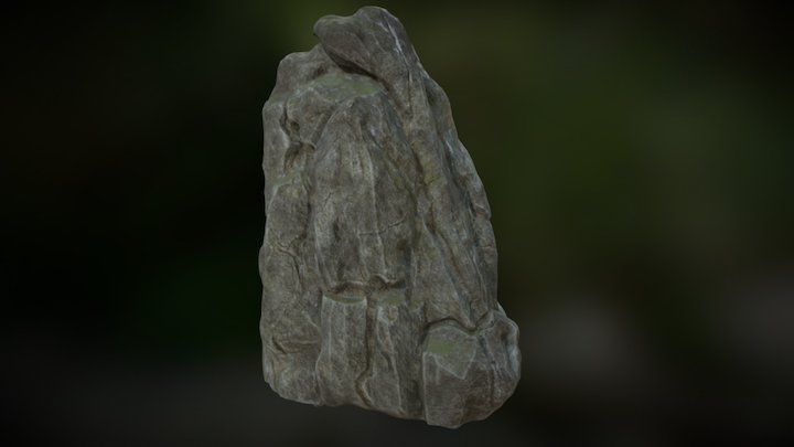 Mossy_Rock 3D Model