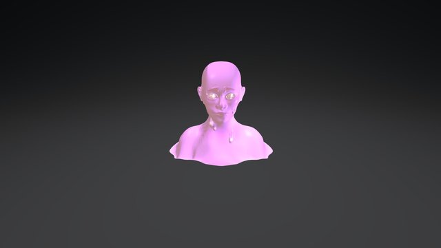 Bubblegum Gal 3D Model