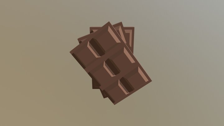 Chocolate 01 3D Model
