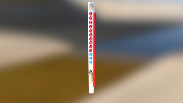 Stick Pen Phone 3D Model