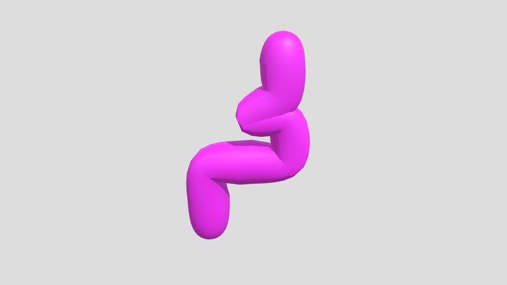ugly wormy 3D Model