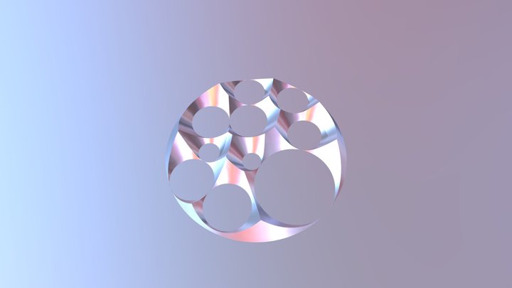 Voronoi Extrusion 3D Model