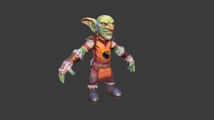 Goblin (WoW Fanart) 3D Model