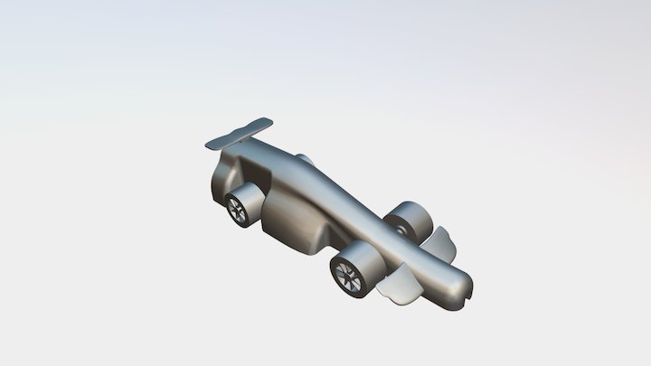 My F1 In Schools Car Assembly 3D Model