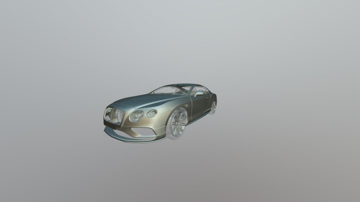 Bentley-continental-gt-v8 3D Model