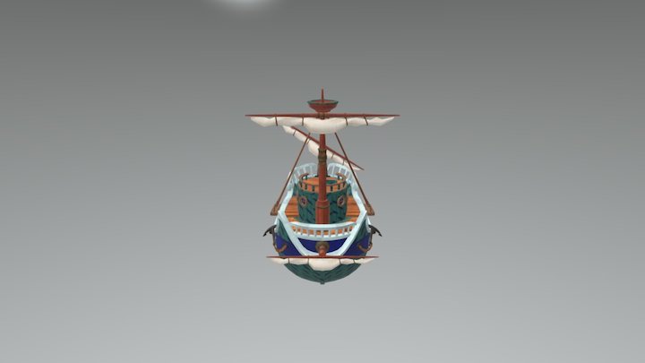 Marine Ship 3D Model