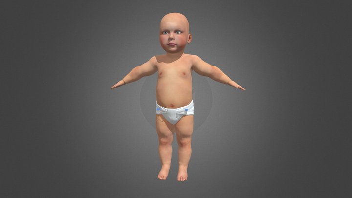 Baby 3D Model