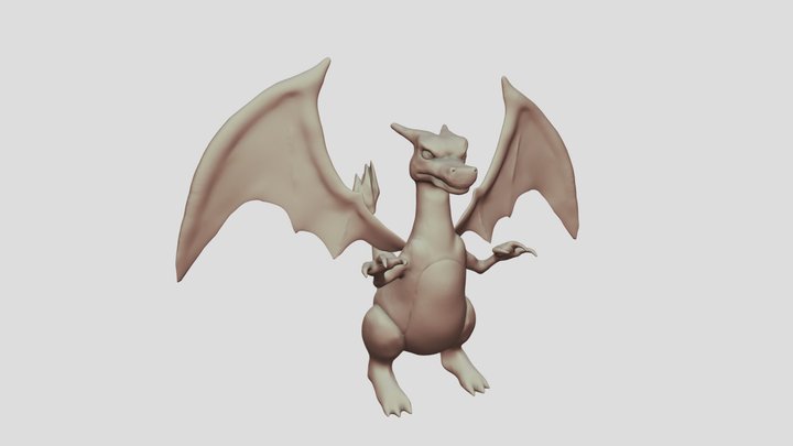 charizard 3d model 3D Model