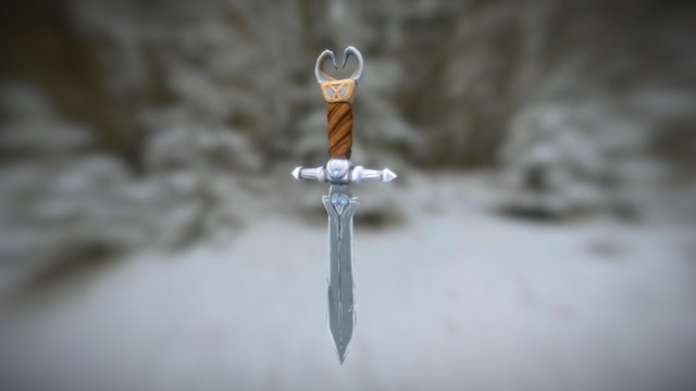 Short Sword 3D Model
