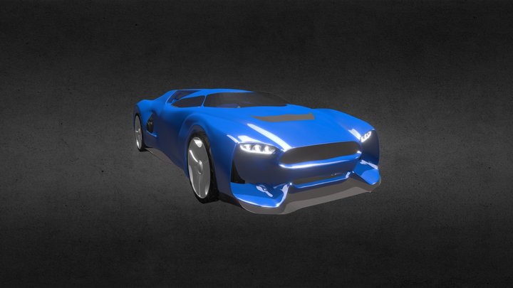 CAR Prototype 3D Model
