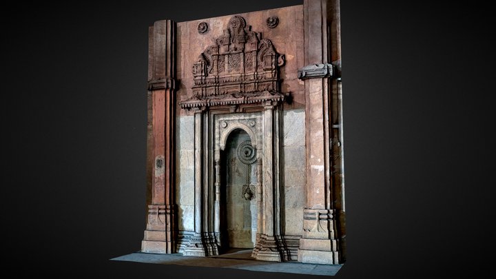 Rupmati Masjid - Indoor 3D Model