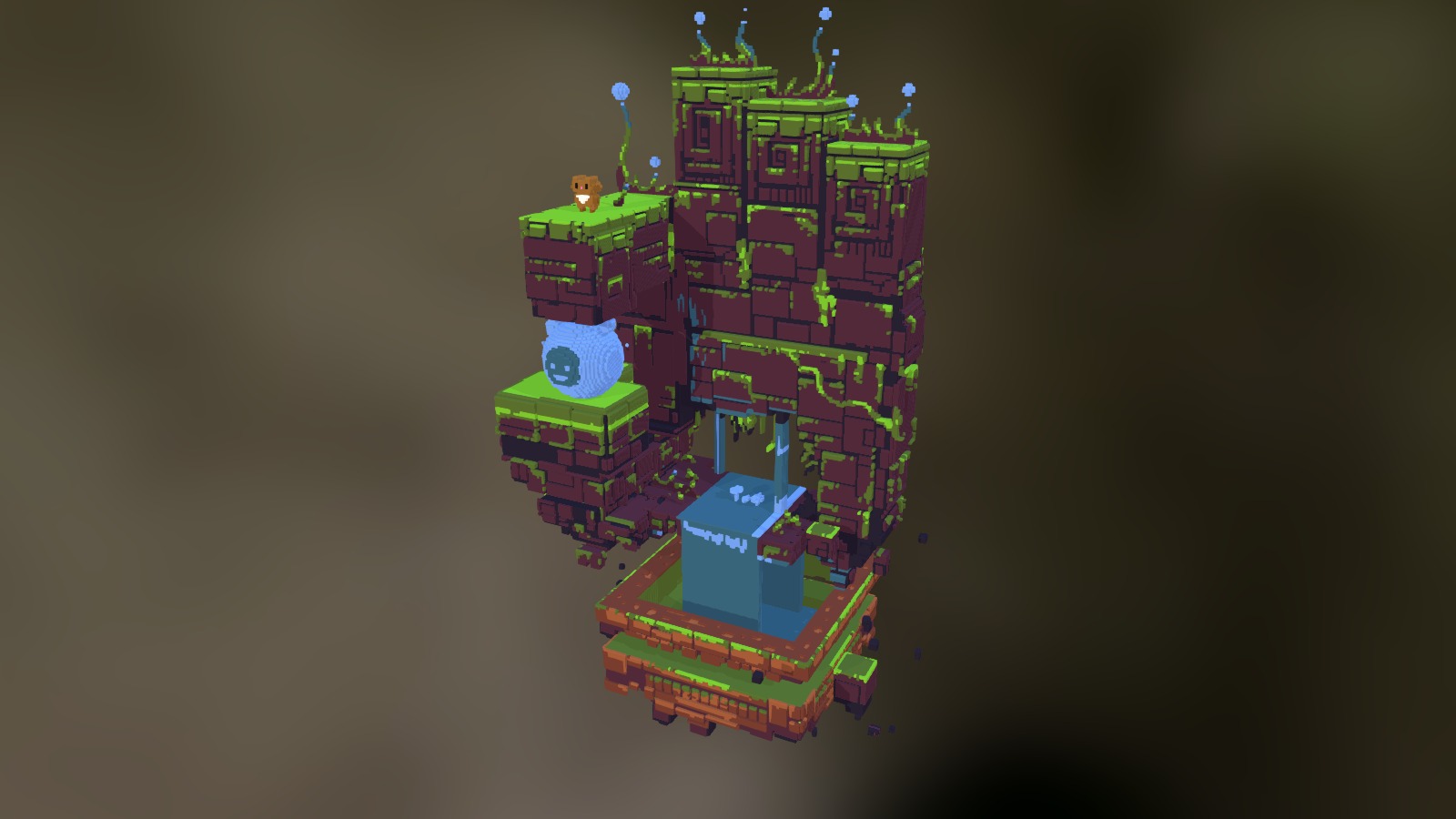 Voxel 3d model